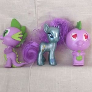 My Little Pony lot of 3 miniatures.